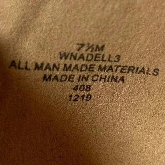 2/$30 Nine West Wnadell3 Size 7.5 Wedge Platform Sandal Animal Print - Picture 14 of 16